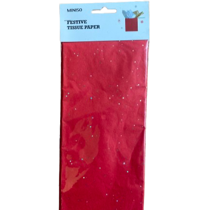Miniso - Festive Tissue Paper