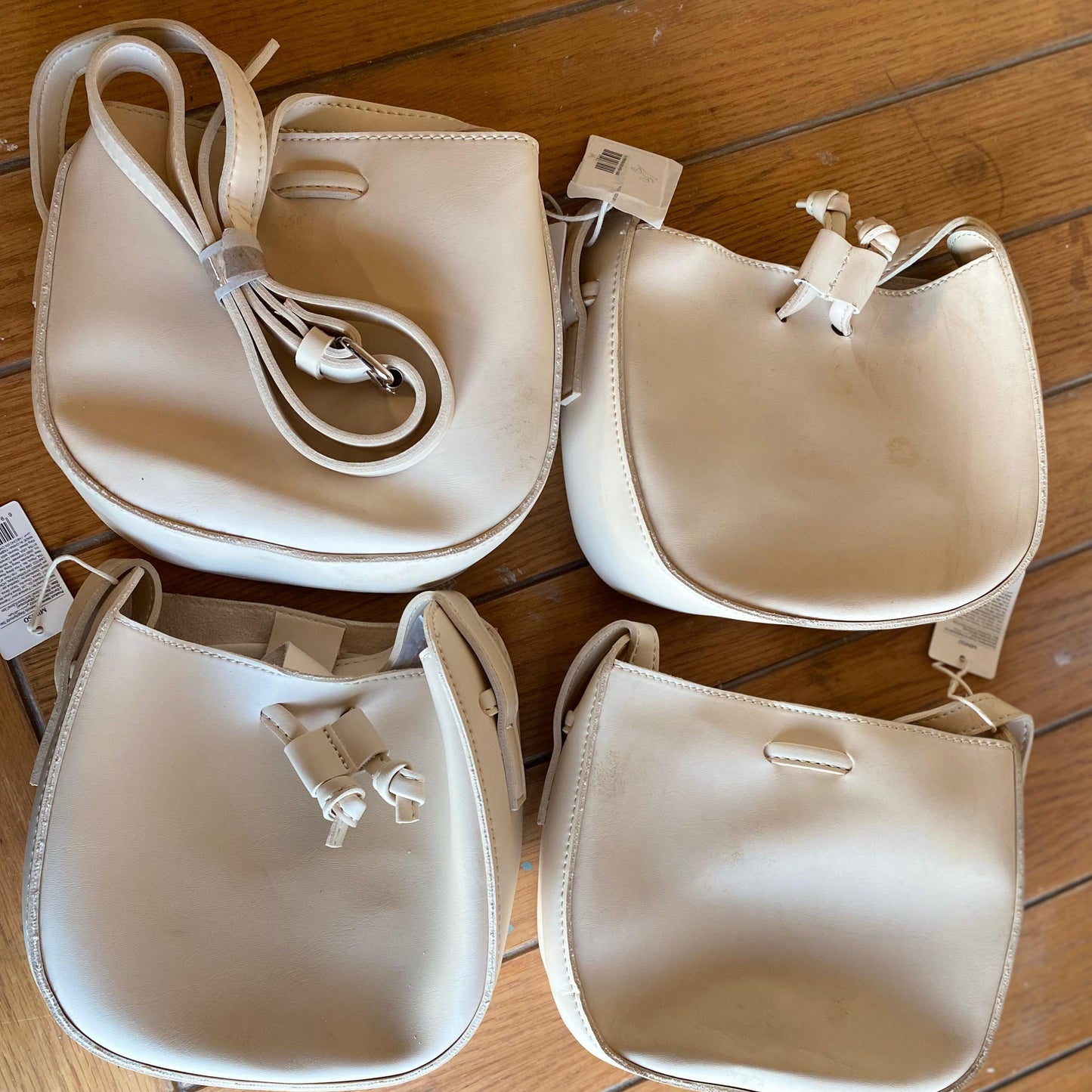 MINISO Soft Knot Bucket Bag