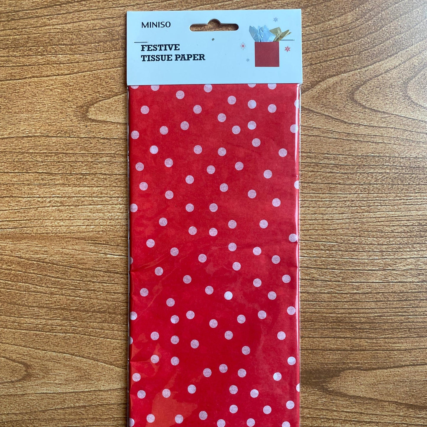 Miniso - Festive Tissue Paper