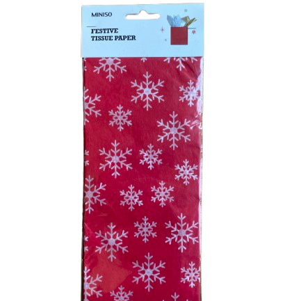 Miniso - Festive Tissue Paper