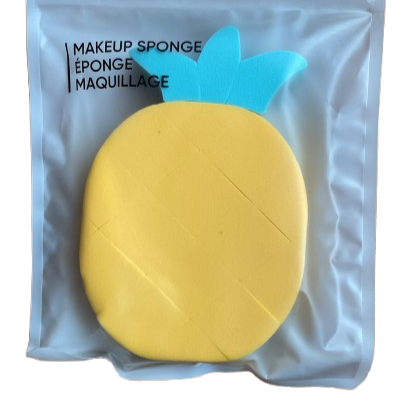 Miniso Pine apple Shaped Makeup Sponge – Ultra-Soft Finish