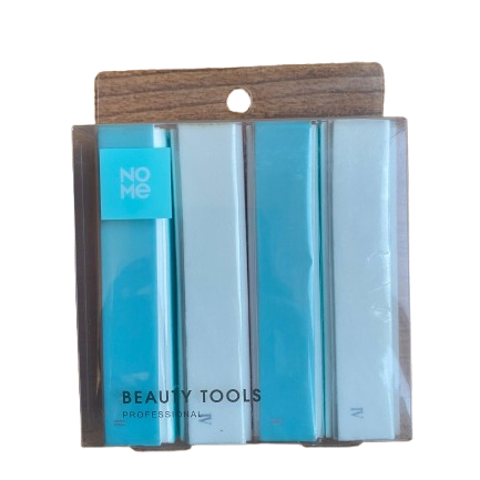 Miniso No Me Beauty Tools – 4-Way Nail Buffer Set (Professional)